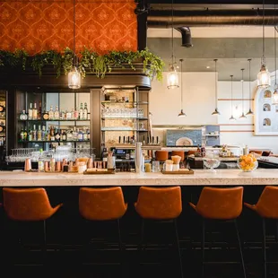sushi and sashimi, interior