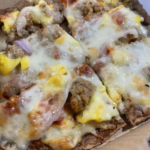 Chef Karyn's breakfast flatbread