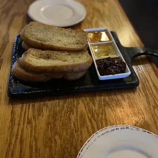 Bread service!  Excellent!