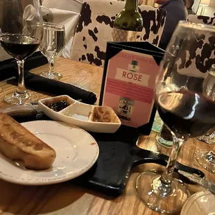 Focciacio bread for two