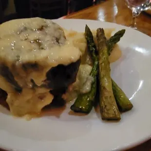 Oscar favorite.     Steak and crab cake