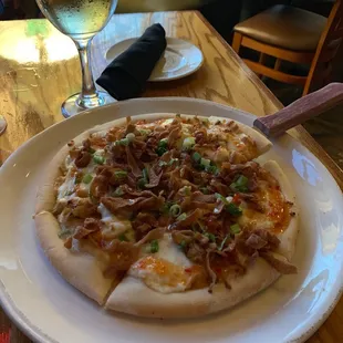Crab Rangoon Pizza