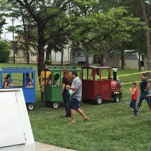 Kiddie train