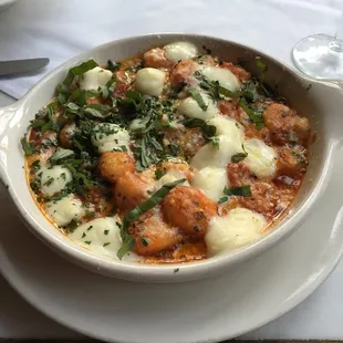 Gnocchi. Absolutely delicious and vegetarian