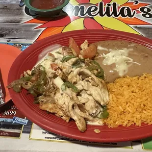 Pollo Bandido With Vegetables