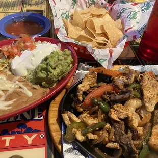 Tres premos fajitas