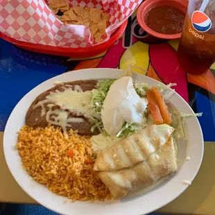 Chicken Chimichanga
