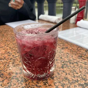 Blackberry margarita