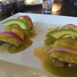 Shrimp & Crab Enchiladas