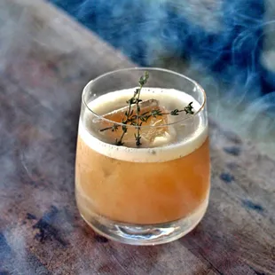 Smoked Whiskey Sour