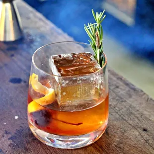 Smoked Old Fashioned