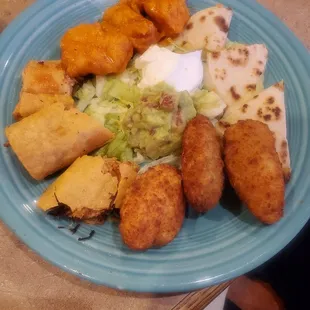 Sampler platter