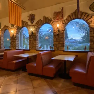 Beautiful winter afternoon at our favorite Mexican restaurant