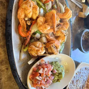 Shrimp Fajitas (Medium)