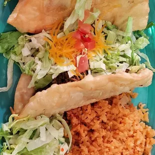 Crispy Tacos AWESOME! $12.99