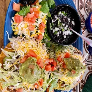 Tostadas vegetarianas