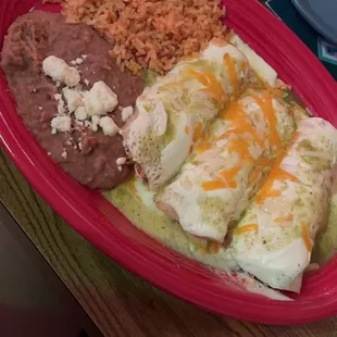 Chicken Enchiladas Verdes