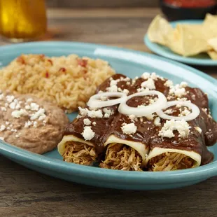 Mole Enchiladas