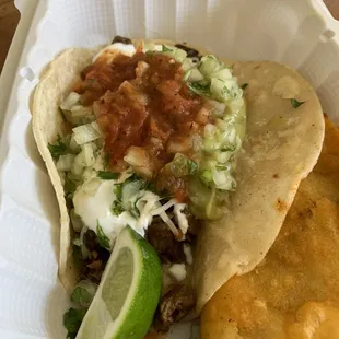 Asada Taco Plate