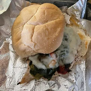 Chicken Carmella sandwich