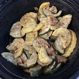 Zucchini and squash