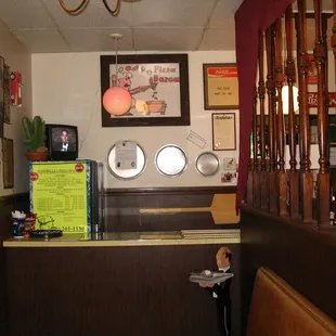 a view of the counter