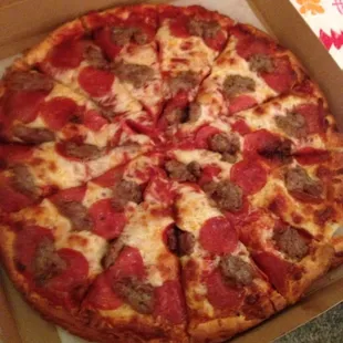 A good pizza takes time 35min but worth it