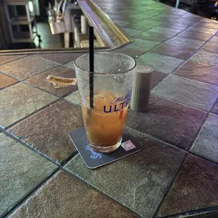 Extremely bad made bloody Mary, we requested a spicy bloody Mary, and that was not made.