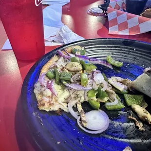 PCS- Philly Cheese Steak pizza