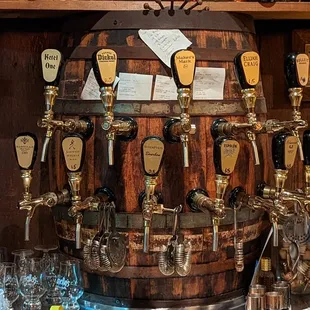 Alcohol on tap? Why, yes!