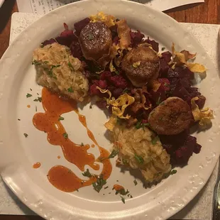 Pan Seared Scallops