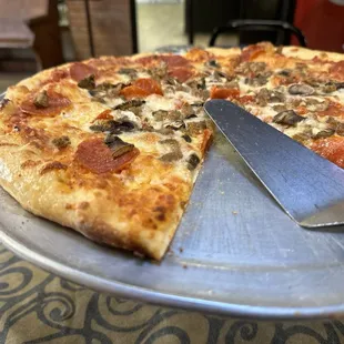 PMS (pepperoni, mushroom, sausage)