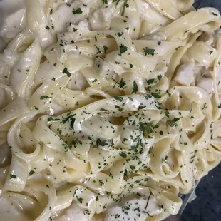 Alfredo with chicken