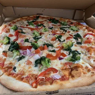 Extra large Veggie Pizza!!!