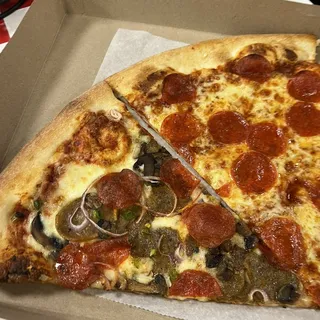 Meat Supreme Pizza Slice