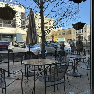 View from bar