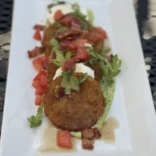 Fried green tomatoes