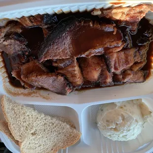 Beef Brisket small pieces lunch
