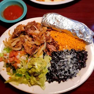 Carnitas with Black Beans