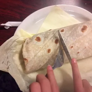 Bean and Cheese Burrito