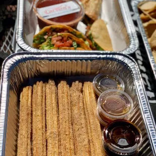 Churros &amp; tacos