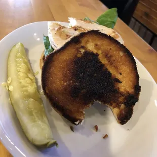 One of their basic lunches that they thought was acceptable to serve.