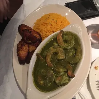 Camarones en Salsa Verde