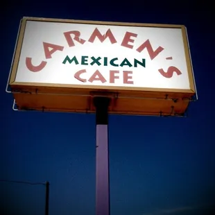 Look for this sign or you'll pass it.