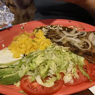 Carne Asada Plate