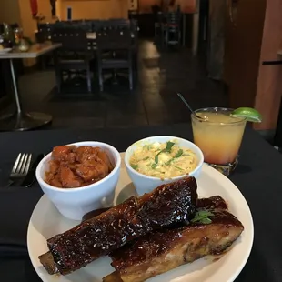 ribs, food, bbq ribs