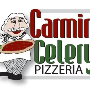 Carmine Celery's Pizzeria logo.