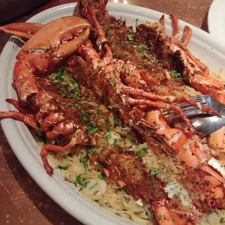 Broiled Lobster Oreganata