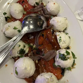 Roasted Peppers w/ Mozzarella