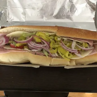 Italian Cold Cut Sub to-go